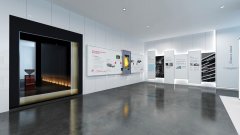 金科企業(yè)展廳滑軌屏設(shè)計(jì)效果圖